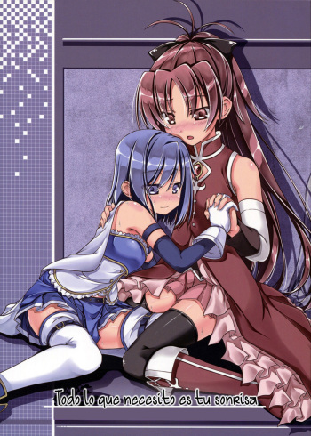 (C81) [Sinosino [Sinohara Sinome]) All I Need is your Smile | Todo lo que me Hace Falta es tu Sonrisa (Puella Magi Madoka Magica) [Spanish] [Sólo Yuri Traducido] cover
