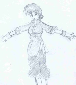 Ranma 1/2: Ranma-Chan breast expansion