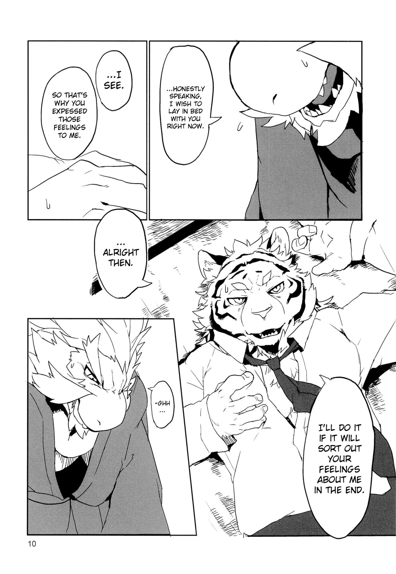 Ryuujou to Kohaku | The Dragon's Sentiment and The Tiger's Heartbeat page 11 full