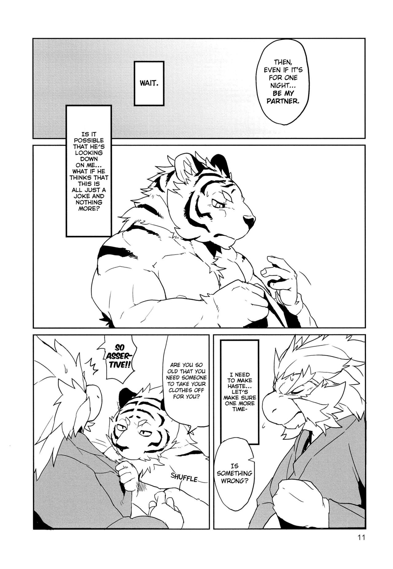 Ryuujou to Kohaku | The Dragon's Sentiment and The Tiger's Heartbeat page 12 full