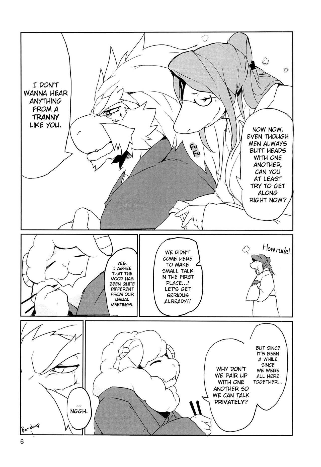 Ryuujou to Kohaku | The Dragon's Sentiment and The Tiger's Heartbeat page 7 full