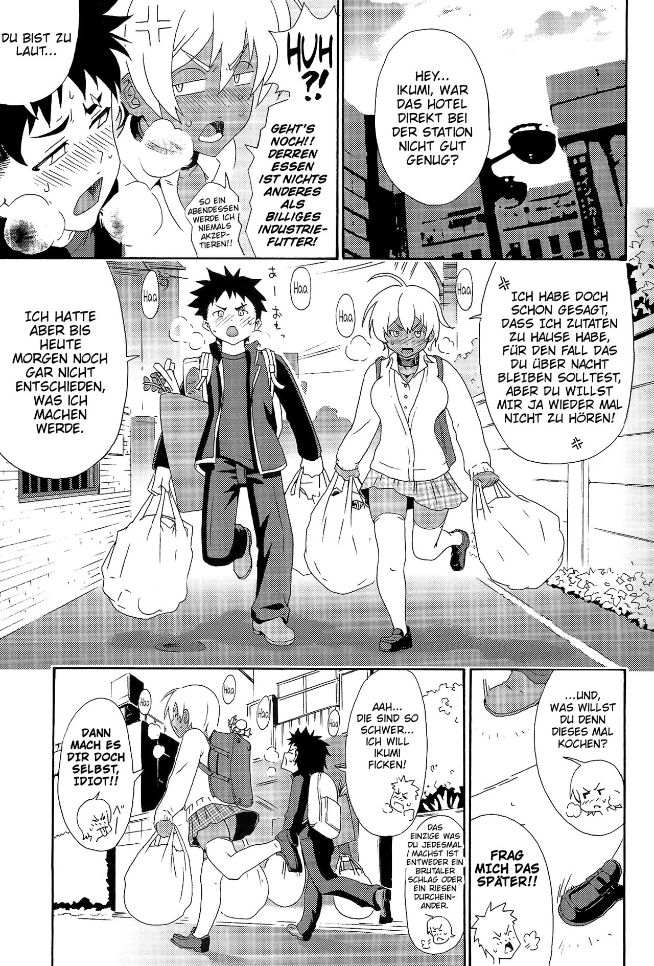 Ikumi-chan Niku Niku page 4 full