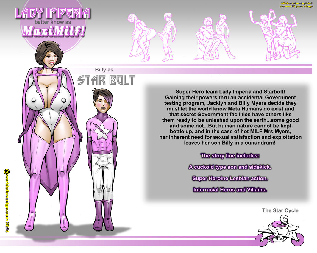 Supers - MaxiMilf & Starbolt! page 1 full