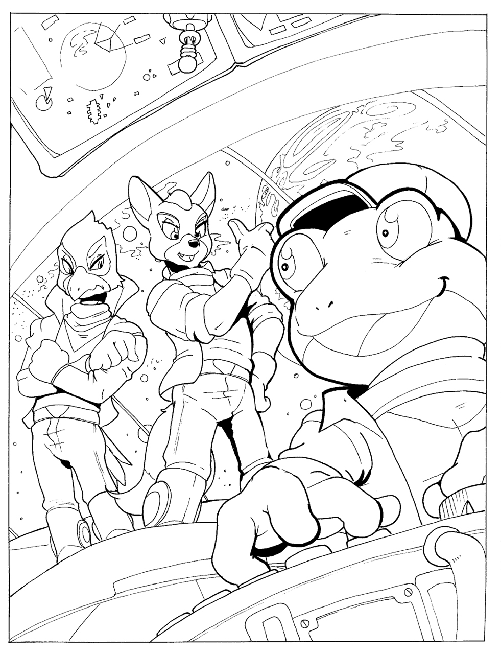 Star Fox Macro Assault page 1 full