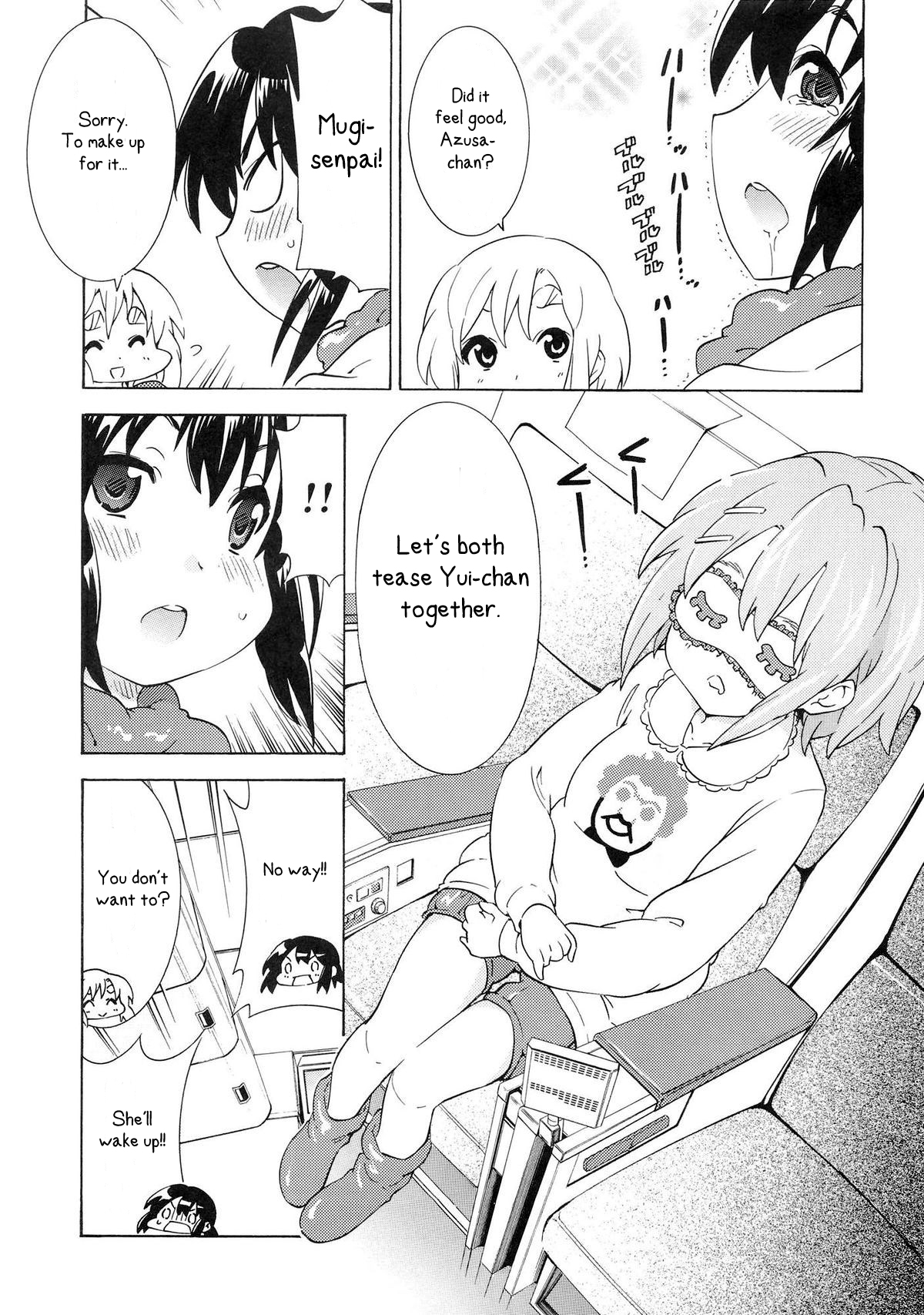 YURI-ON! #4 "Muramura Mugi-chan!" page 10 full