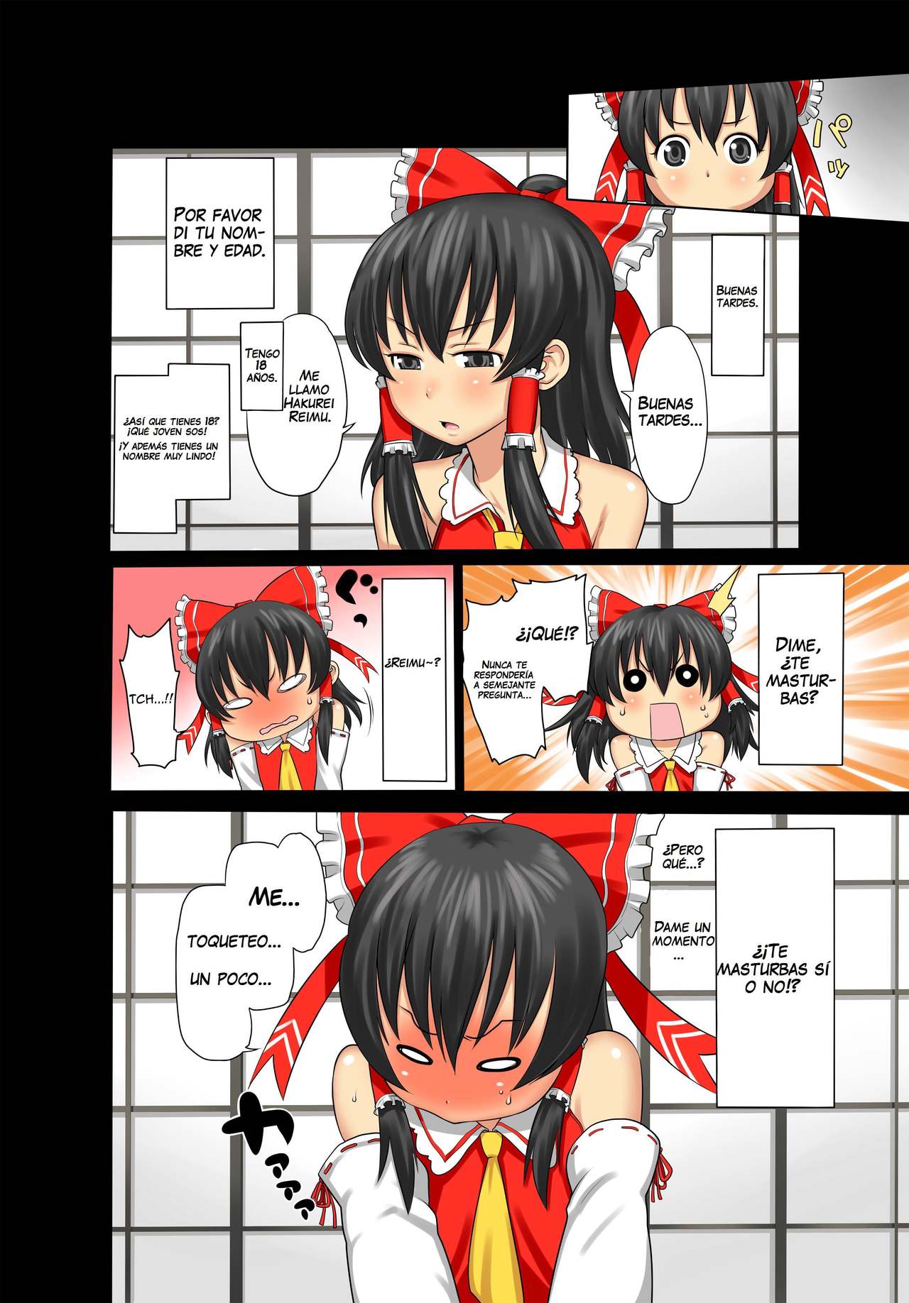 Reimu AV Debut | El Debut de Reimu en los AV page 3 full