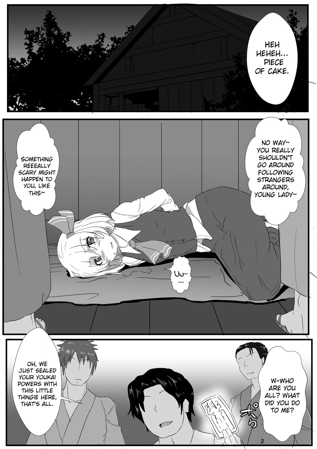 Otomekui | Little Girl Eating page 3 full