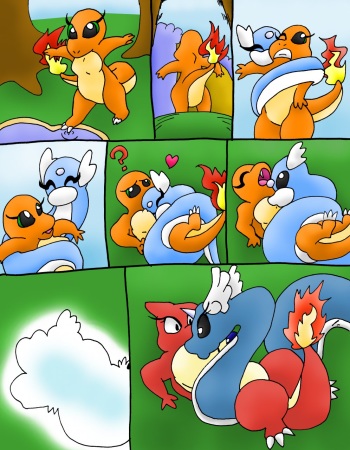 [darkeralan] Playful Dragons (Pokemon) cover