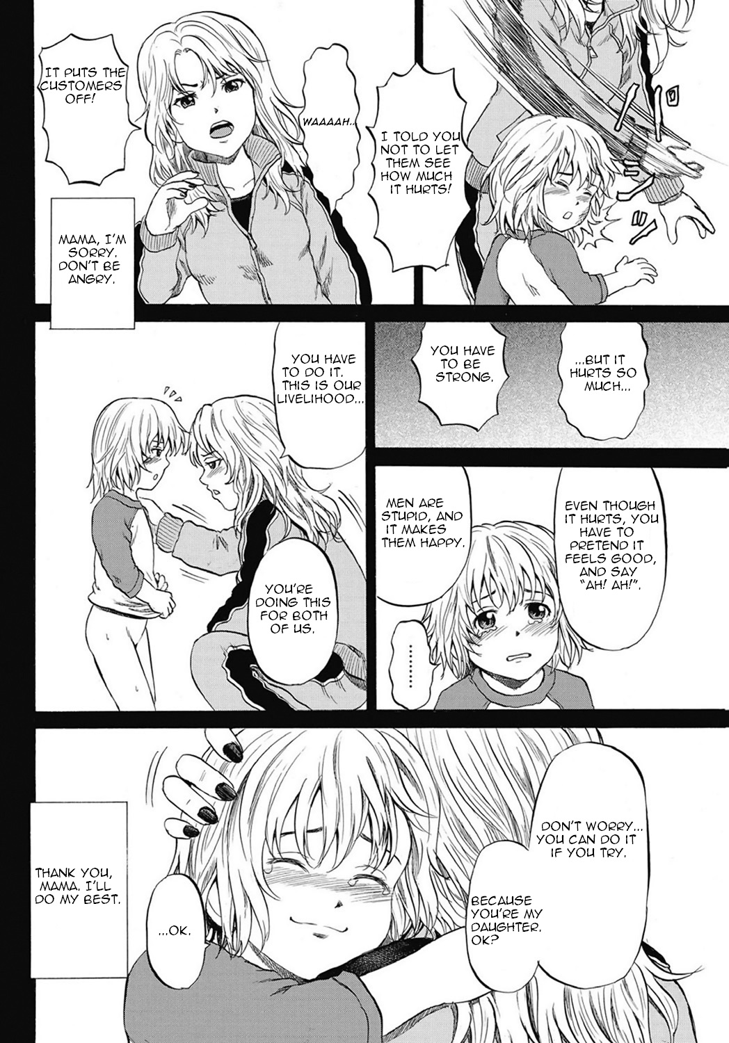 Kizudarake no Shoujo-tachi | Grievously Wounded Girls Ch. 2   =StatistcallyNP= page 8 full