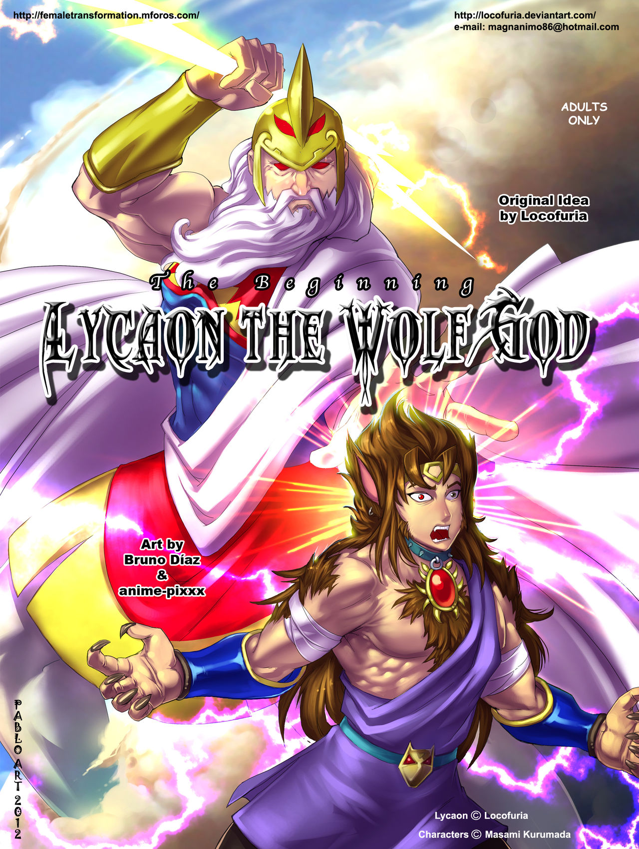 Lycaon the Wolf God page 1 full