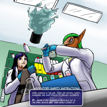 [BlooberBoy] Lab Safety cover