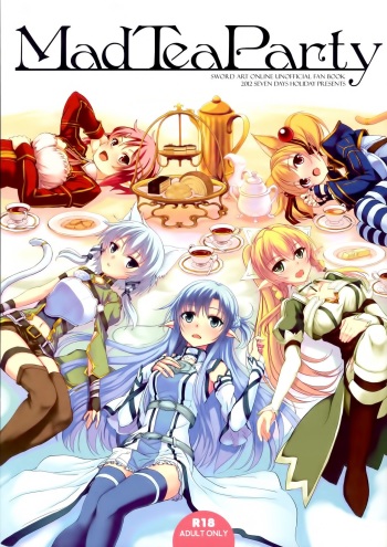 (C83) [Seven Days Holiday (Shinokawa Arumi, Koga Nozomu)] Mad Tea Party (Sword Art Online) [Spanish] [Olympus.MW] [Decensored] cover