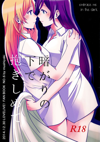 (C87) [Mushiyaki!! (Kanbayashi Makoto)] Kuragari no Shita de Dakishimete | Embrace Me in the Dark (Love Live!) [English] cover