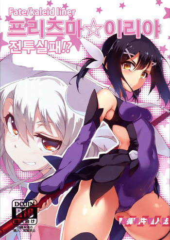 (C86) [Arai Kuma Kousha, I.G.Project (Boudan Nyuugyuu)] Prisma ☆ Illya Sentou Shippai!? (Fate/kaleid liner Prisma Illya) [Korean] [GingerAle] cover