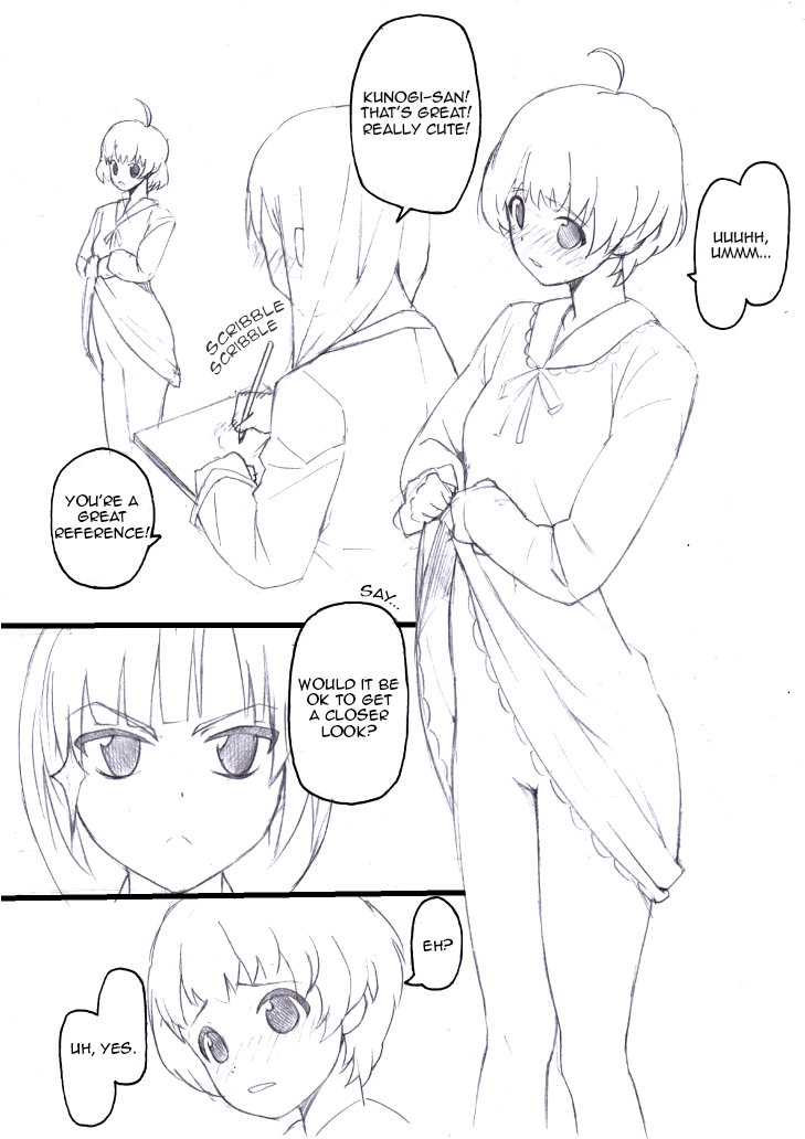 Ema x Kunogi no Ecchi na Manga page 2 full