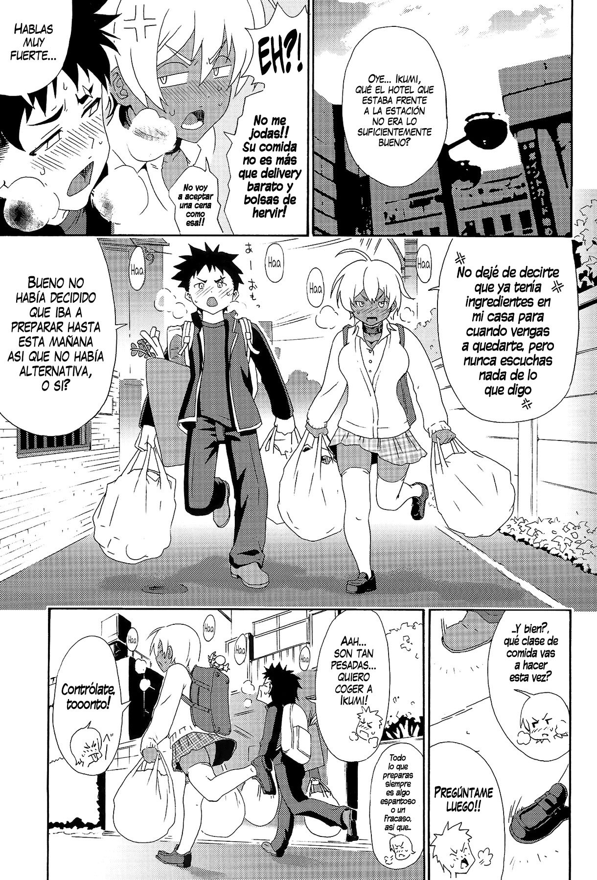 Ikumi-chan Niku Niku page 5 full