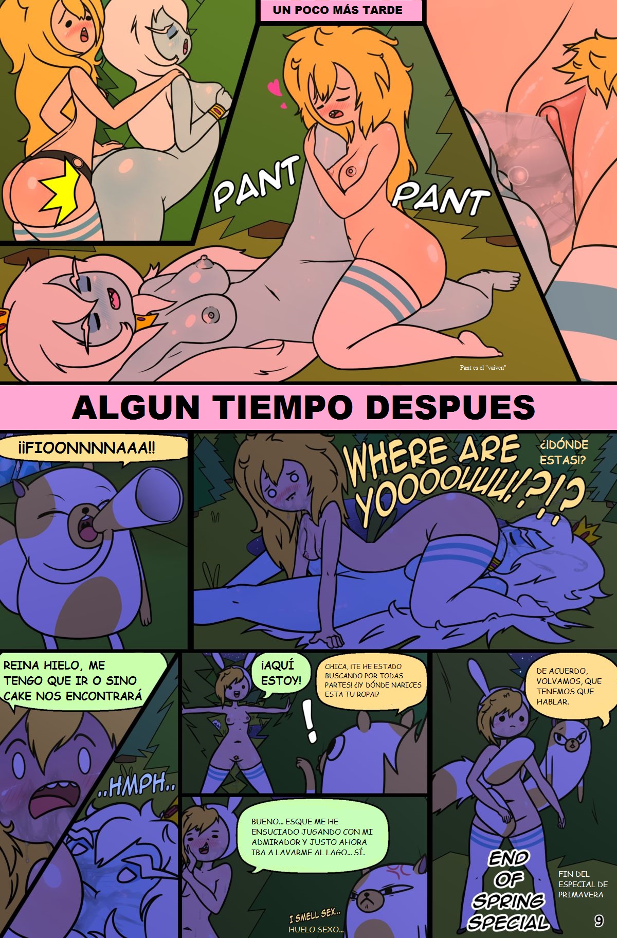 MisAdventure Time Spring Special - The Cat, the Queen, and the Forest page 11 full