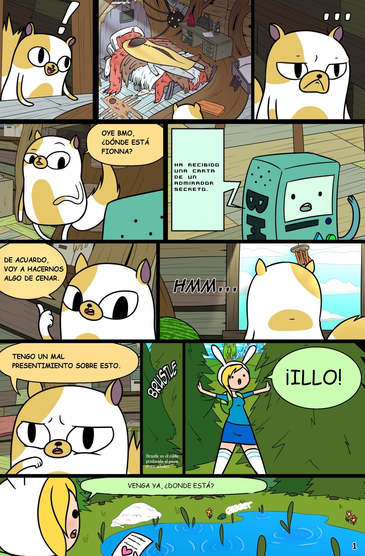 MisAdventure Time Spring Special - The Cat, the Queen, and the Forest page 3 full