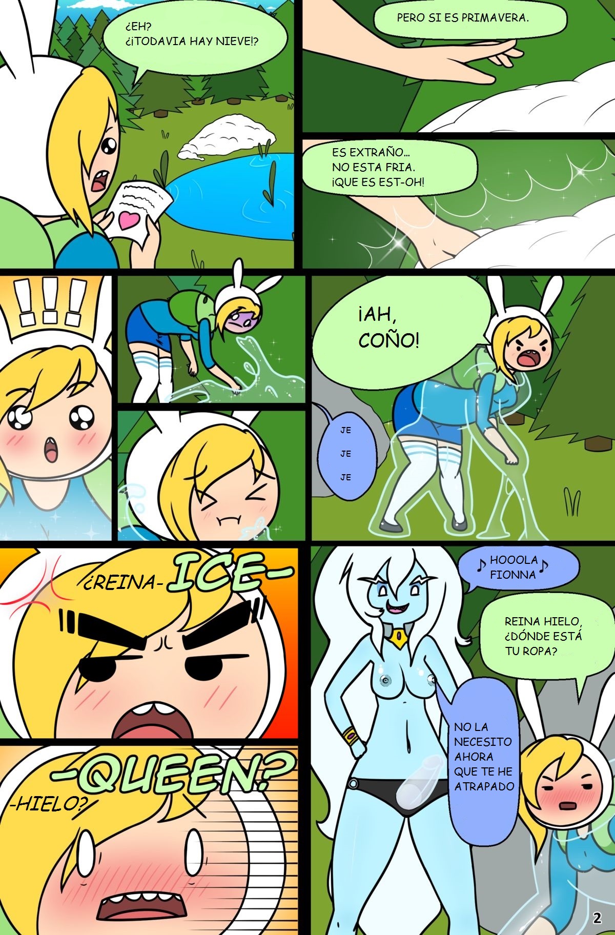 MisAdventure Time Spring Special - The Cat, the Queen, and the Forest page 4 full