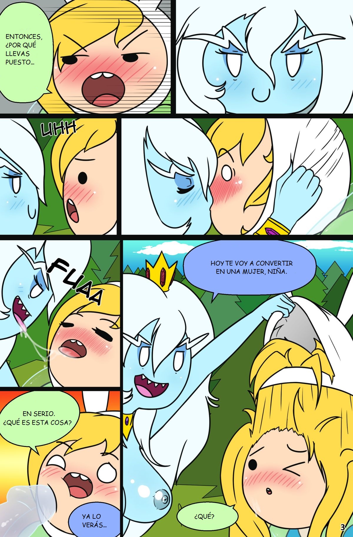 MisAdventure Time Spring Special - The Cat, the Queen, and the Forest page 5 full