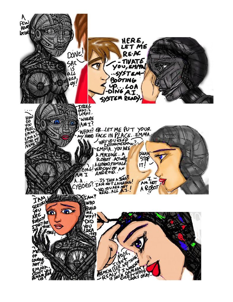 Emma comic #1 page 3 full