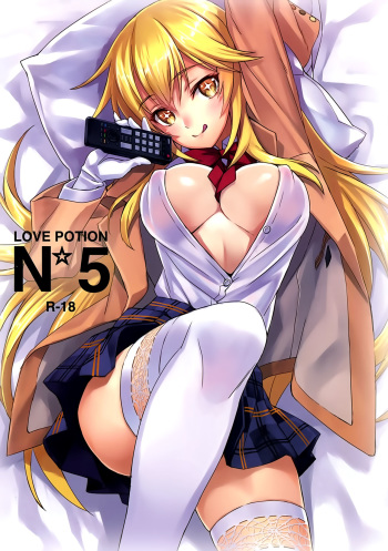 (C86) [alicemiller (Matsuryu)] Love Potion No.5☆ (Toaru Majutsu no Index) [Spanish] [InF] cover