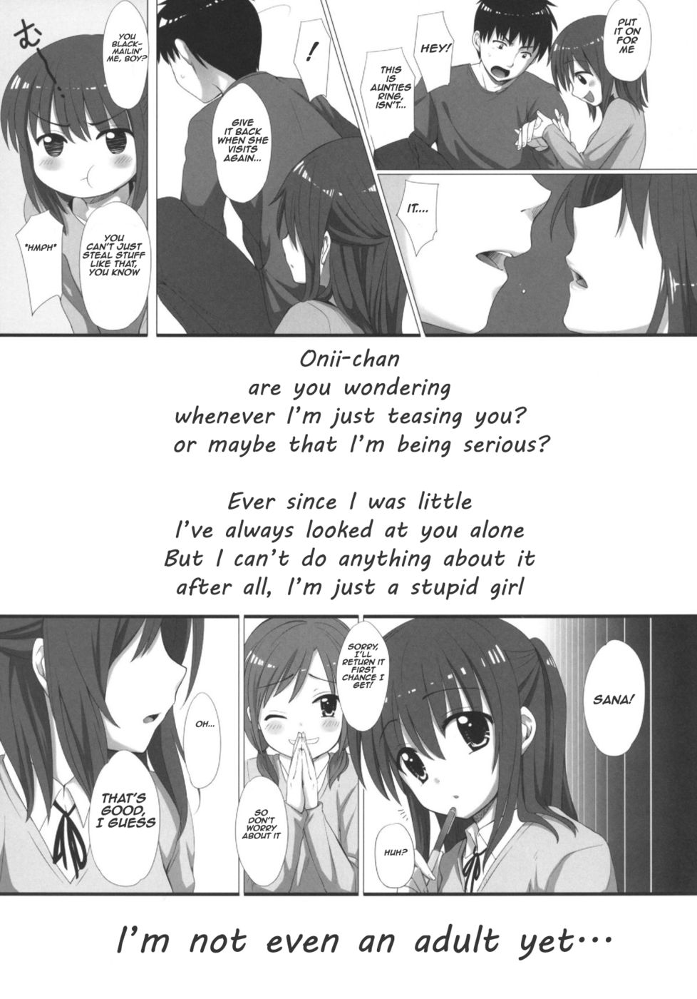 Onii-chan, Kozukuri Shiyou? page 5 full