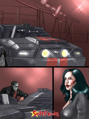 sinful comics - Natalie Martinez - Death Race cover