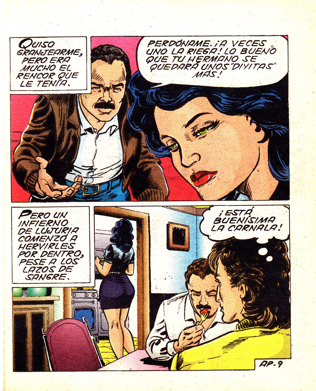 Almas Perversas #40 "Victima de sus deseos Torcidos" page 10 full