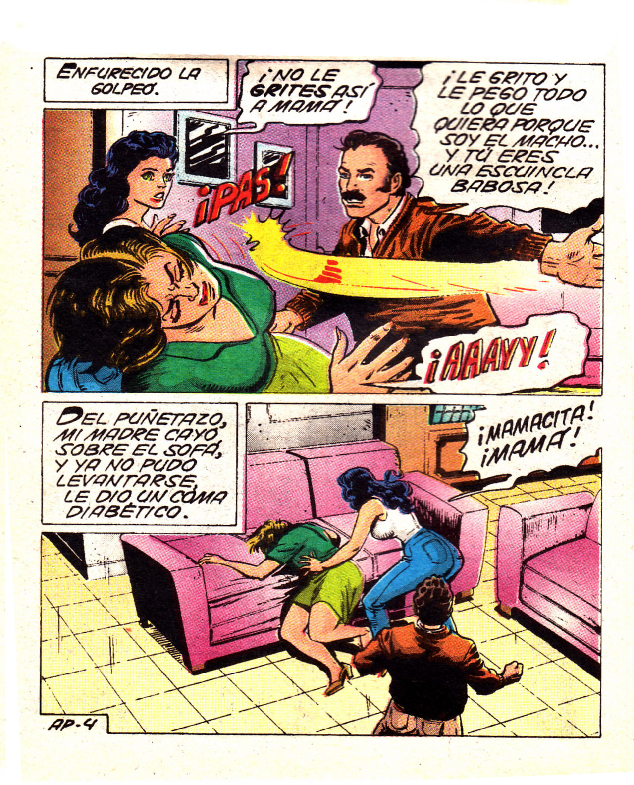 Almas Perversas #40 "Victima de sus deseos Torcidos" page 5 full