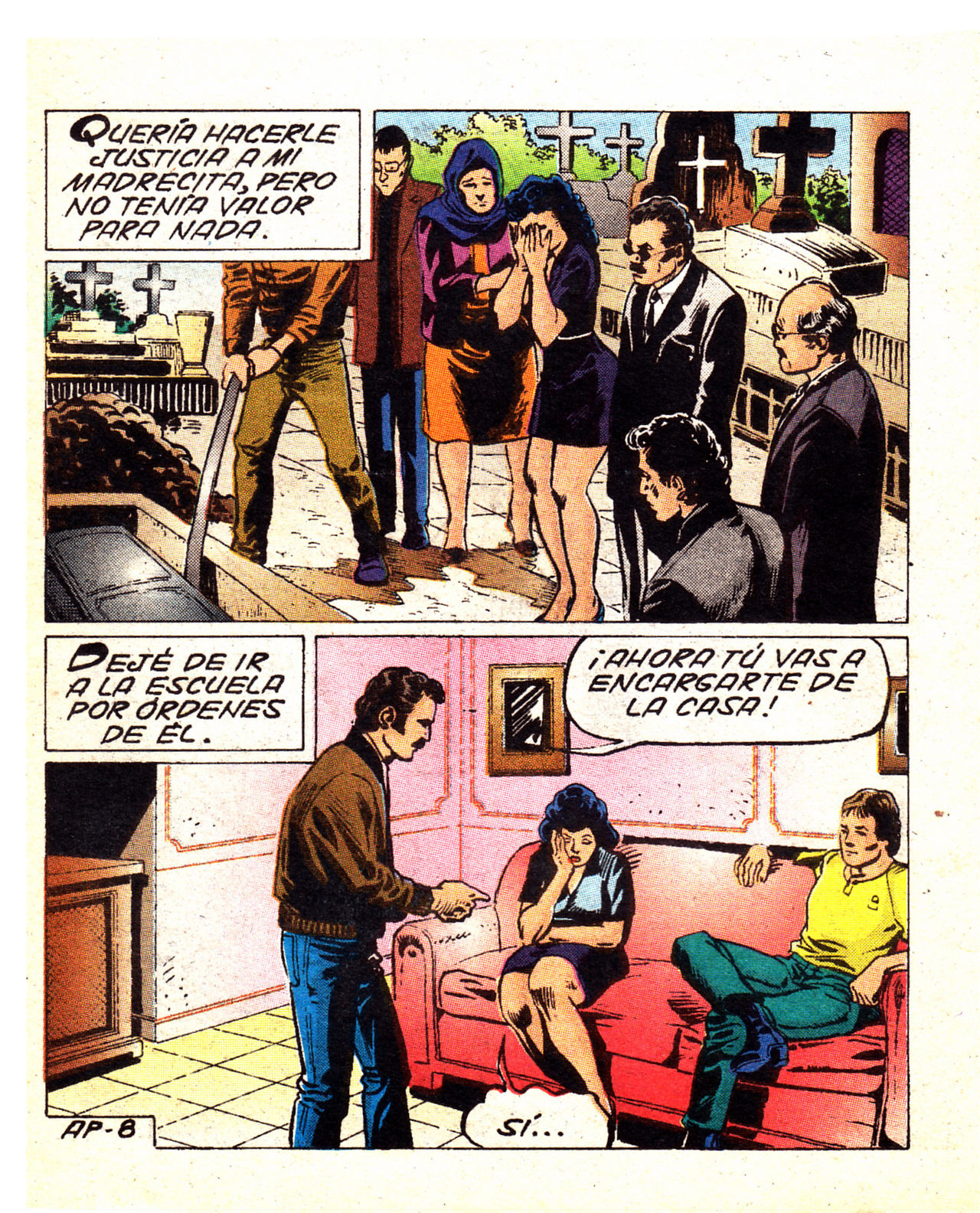 Almas Perversas #40 "Victima de sus deseos Torcidos" page 9 full