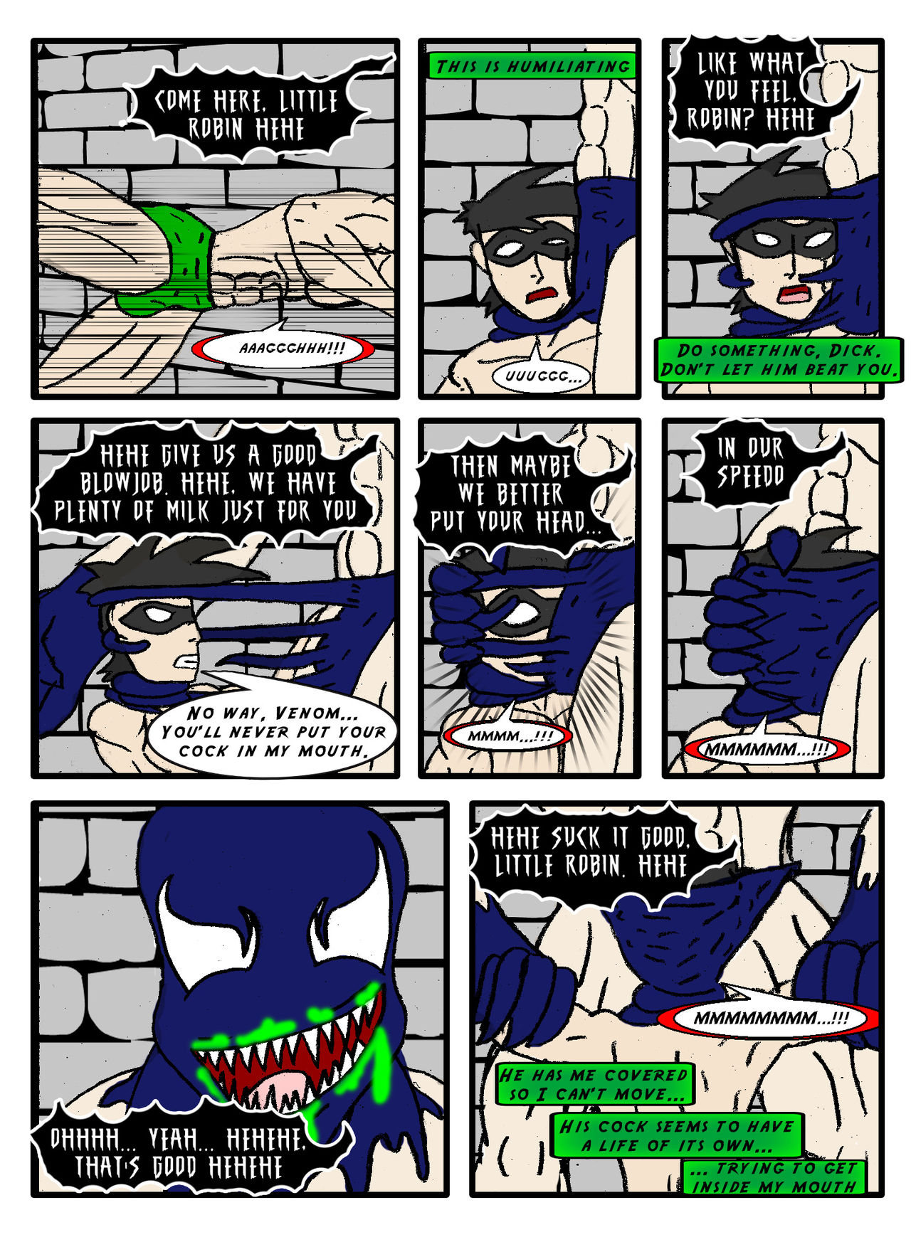 Venom Vs Robin English page 12 full