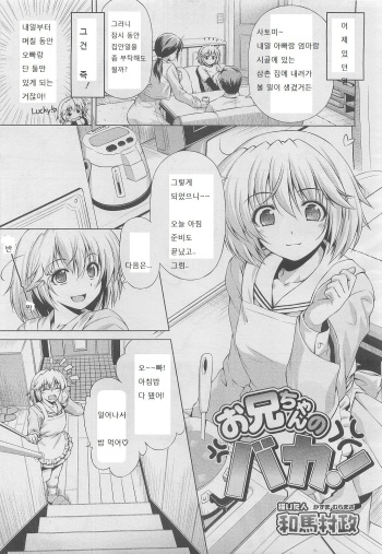 [Kazuma Muramasa] Oniichan no Baka! (COMIC Megastore 2010-04) [Korean] cover