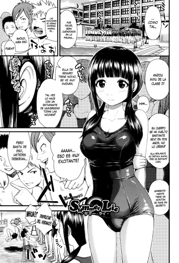 [Tomono Hiro] Summer Lie (Hoshigari Girlfriends - Wanting Girl Friends) [Spanish] [XHentai95] [Digital] cover