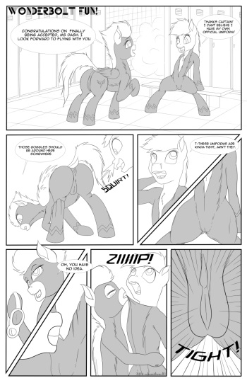 [Ookamithewolf1] Wonderbolt Fun (My Little Pony Friendship Is Magic) cover