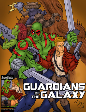 [Iceman Blue] Guardians of the Galaxy cover