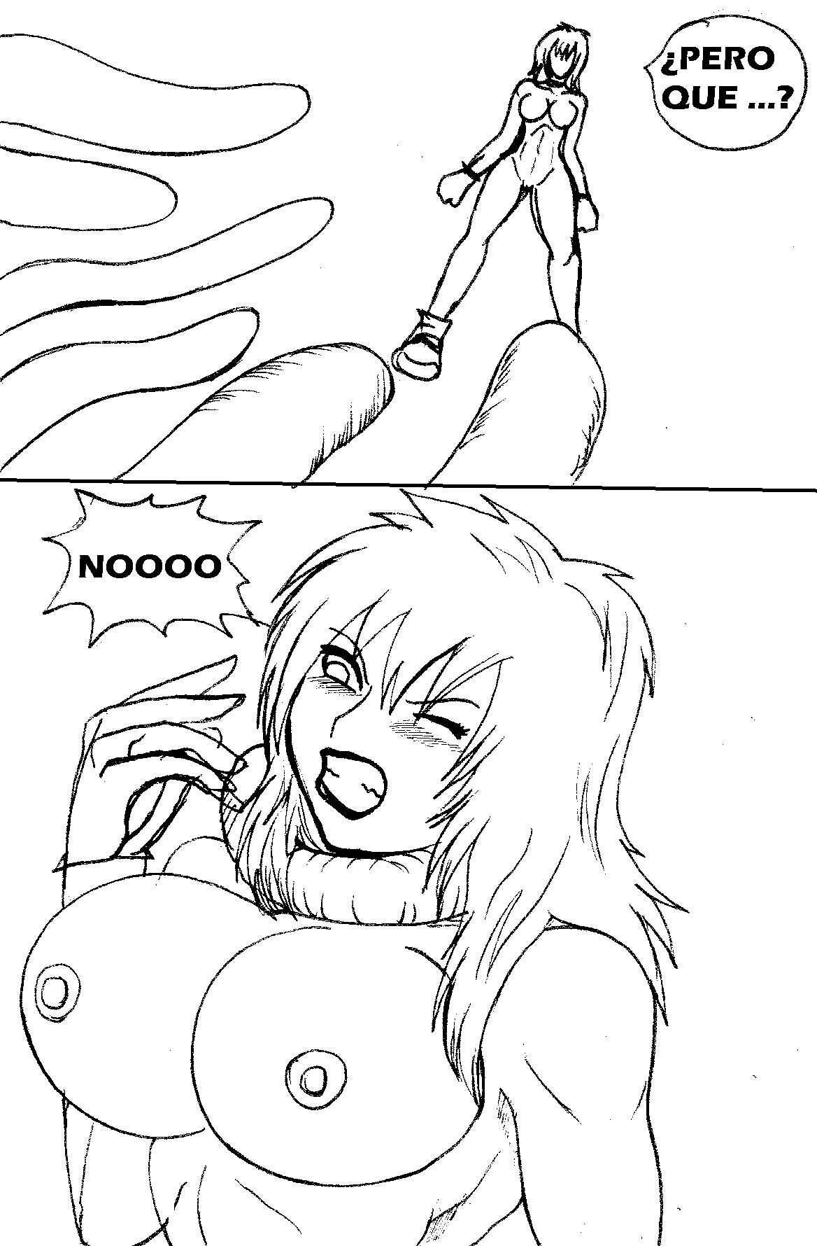 Elf warrior vs Tentacles Zero page 3 full