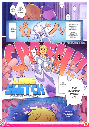 [Prism Girls (brekkist)] Mighty Love Switch (Mighty Switch Force!, Final Fight) [English] cover