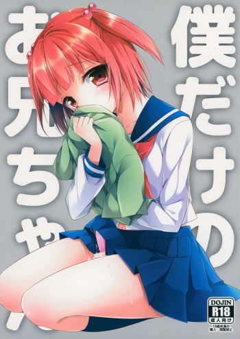 (C86) [R*kaffy (Aichi Shiho)] Boku dake no Oniichan cover