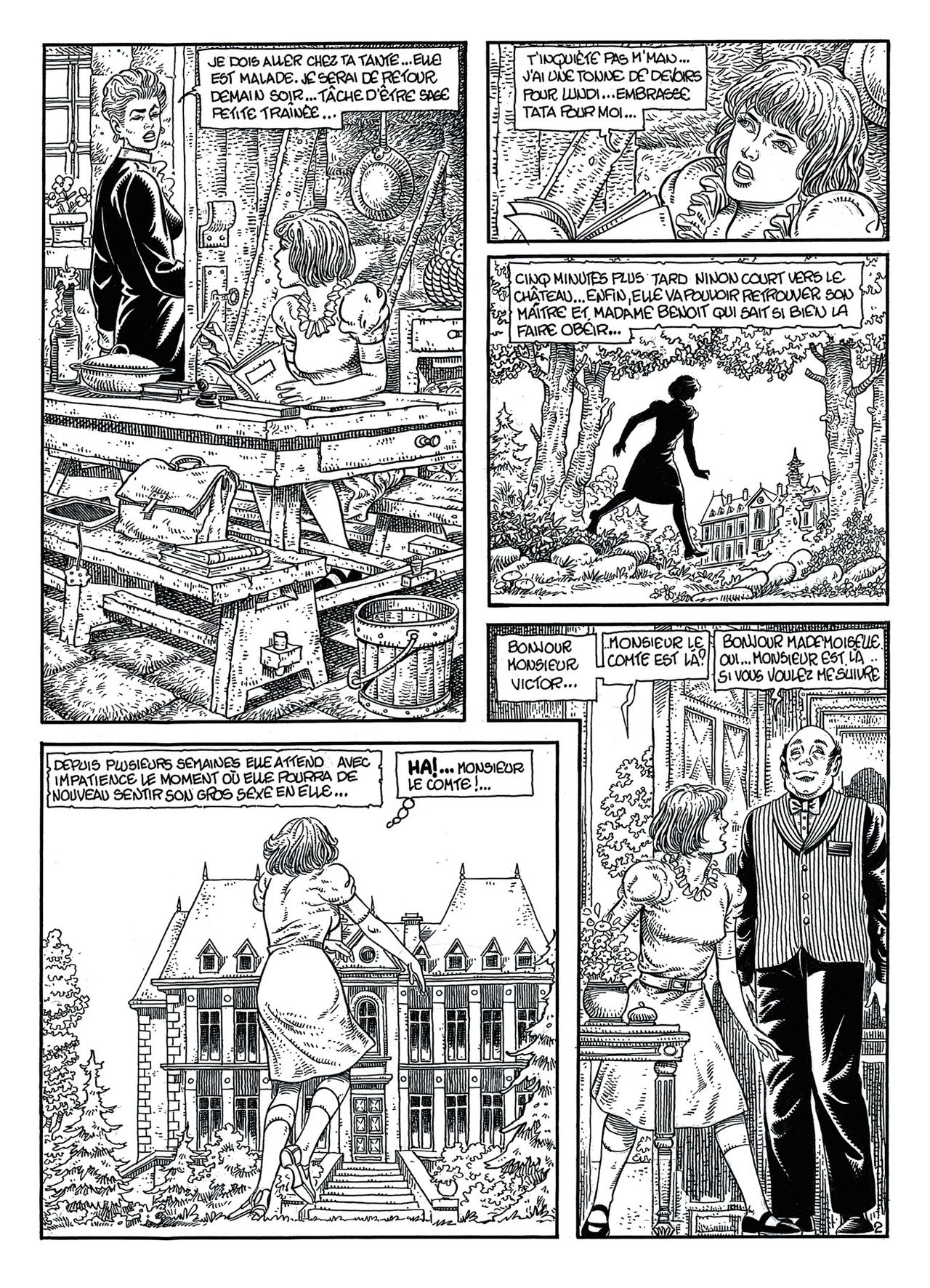 Ninon #2 - L’esclave du chateau page 3 full