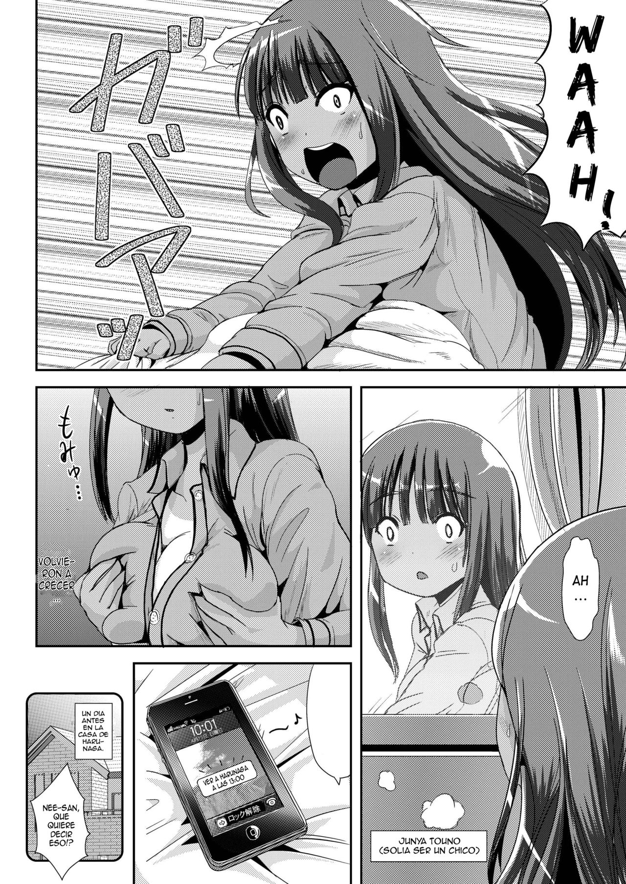 Asa Onna na Ore to Futanarikko Ojousama 3 LIVE A LIVE page 4 full