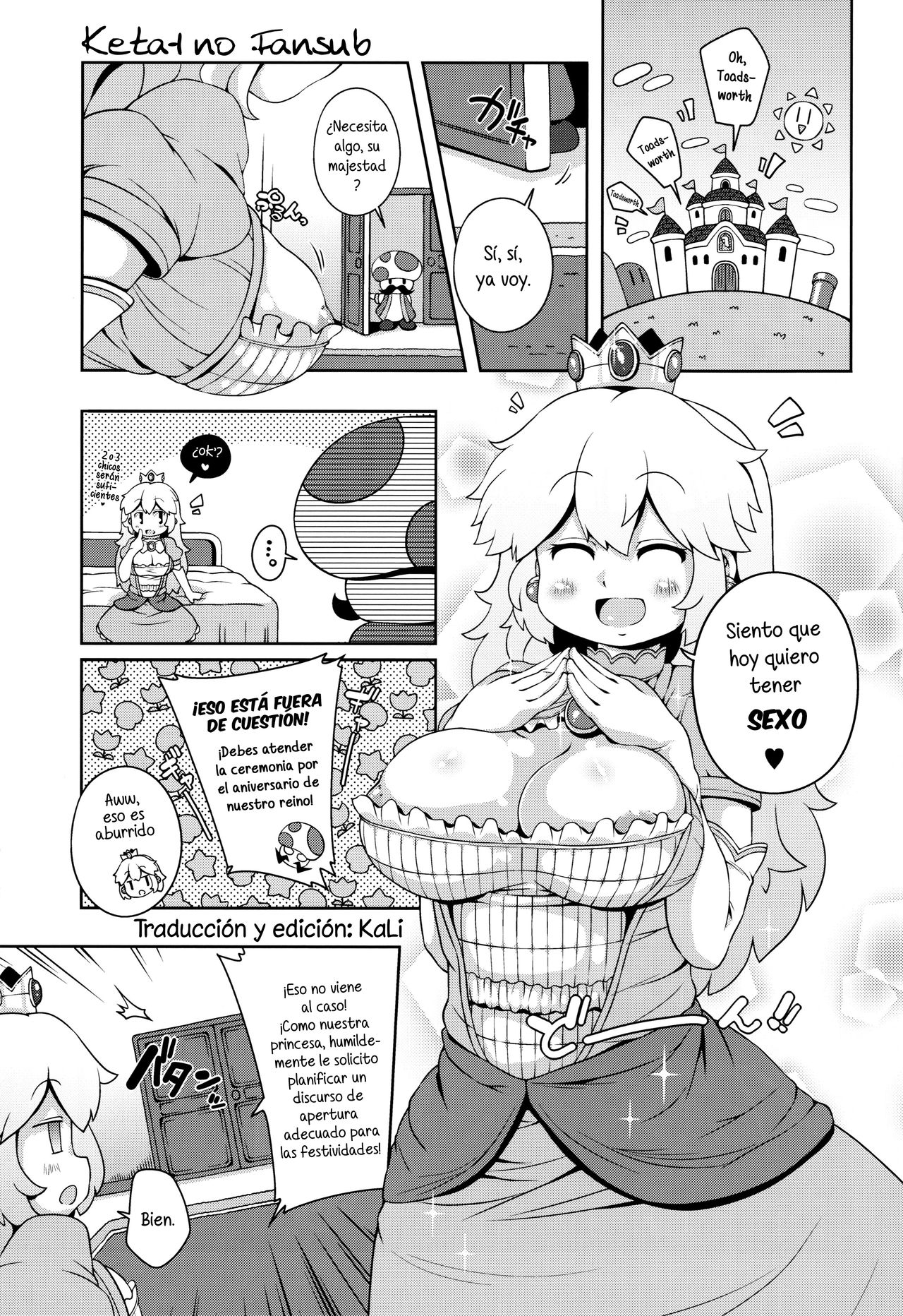 SUPER BITCH WORLD   =Keta-I no Fansub= page 2 full