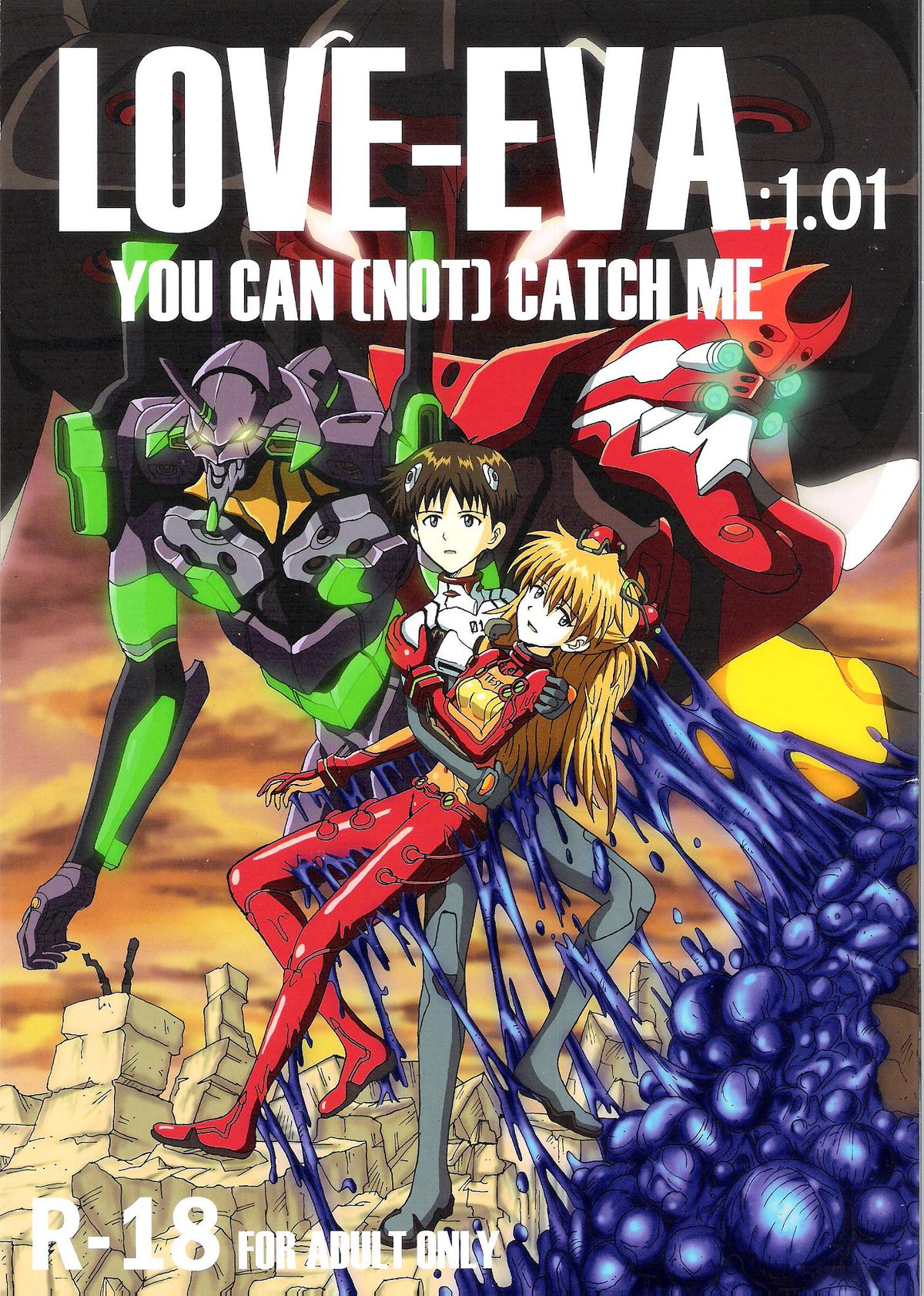 LOVE - EVA:1.01 You can  catch me page 1 full