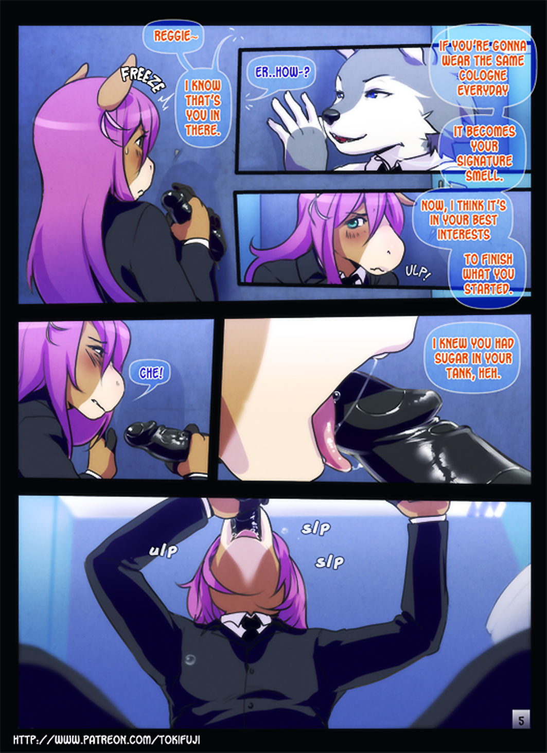 Going Down in Glory Ch. 1 page 5 full