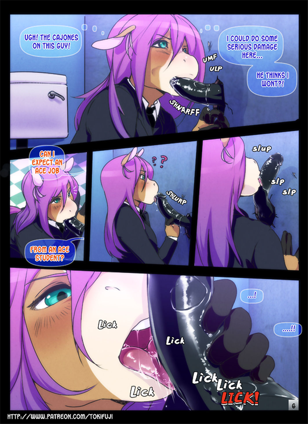 Going Down in Glory Ch. 1 page 6 full