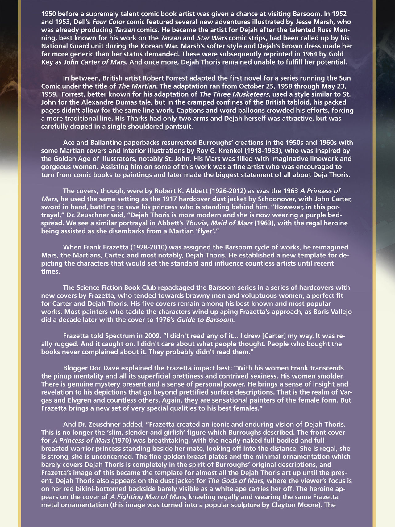 The Art of Dejah Thoris and the Worlds of Mars page 10 full