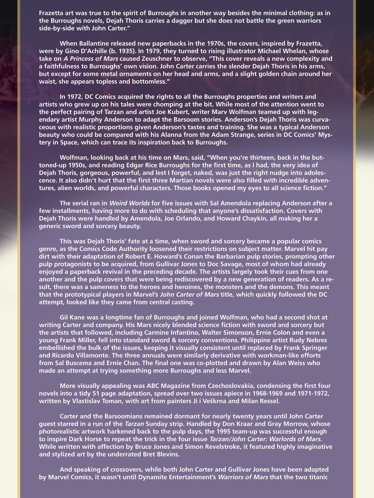 The Art of Dejah Thoris and the Worlds of Mars page 11 full