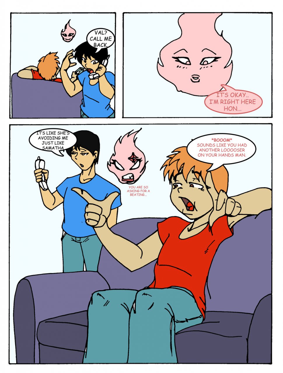 Surprise Transformation - Case of the Love Sick Ghost page 2 full