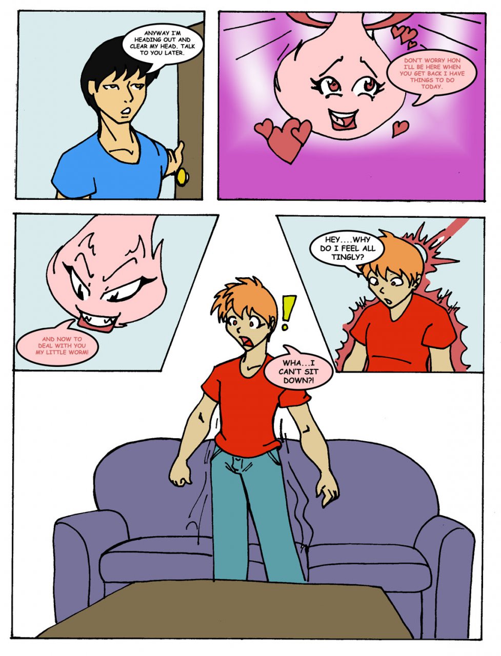 Surprise Transformation - Case of the Love Sick Ghost page 4 full