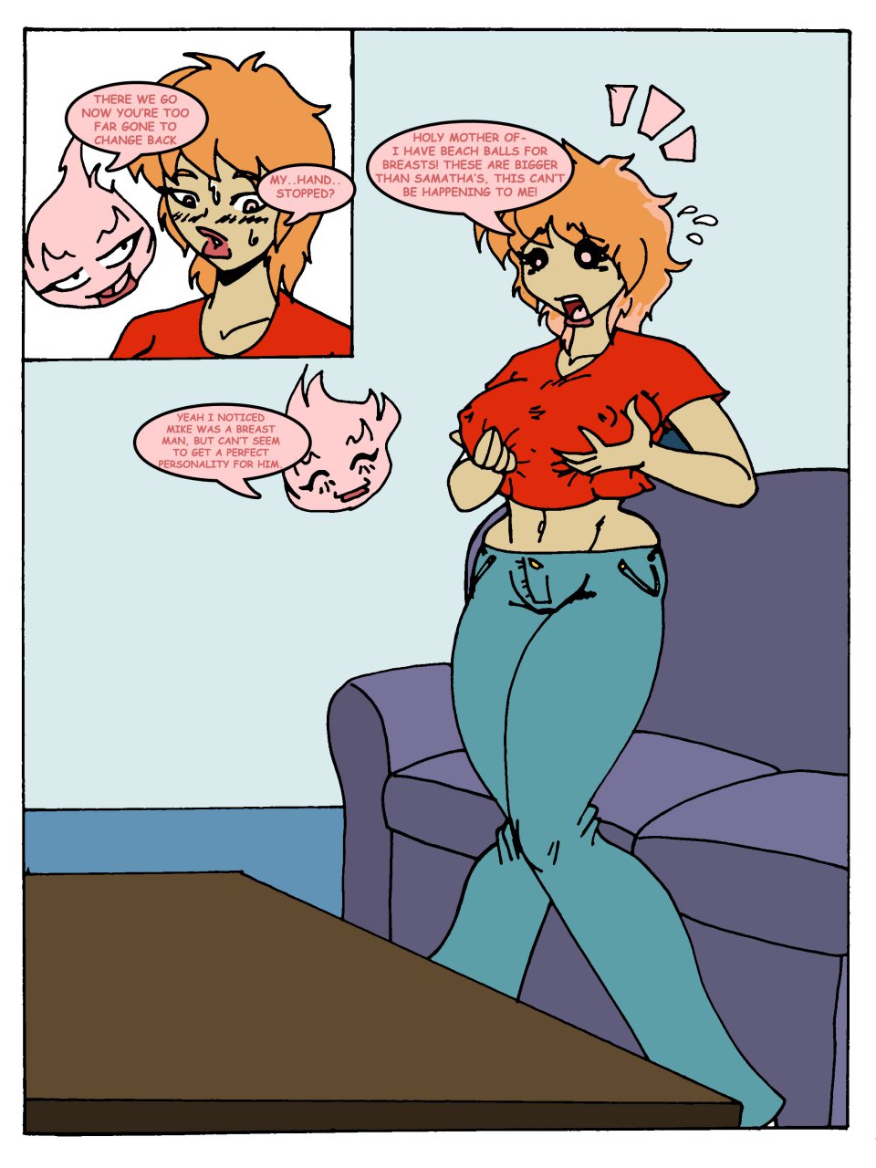 Surprise Transformation - Case of the Love Sick Ghost page 8 full